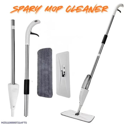 360° Spray Mop Cleaner with Refillable Water Tank & Microfiber Pad